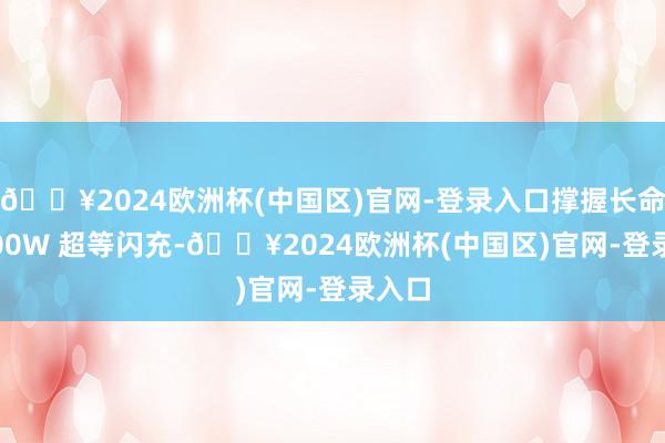 🔥2024欧洲杯(中国区)官网-登录入口撑握长命版 100W 超等闪充-🔥2024欧洲杯(中国区)官网-登录入口