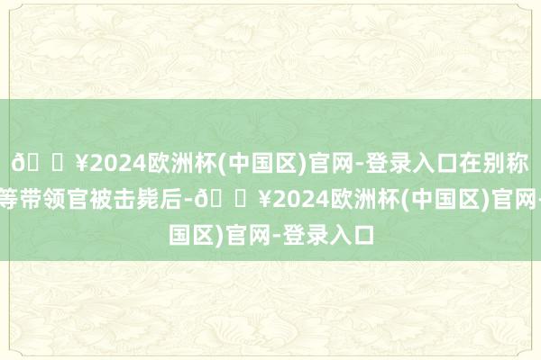 🔥2024欧洲杯(中国区)官网-登录入口在别称真主党高等带领官被击毙后-🔥2024欧洲杯(中国区)官网-登录入口