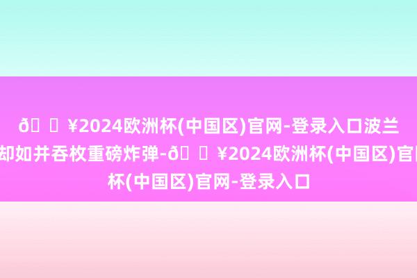 🔥2024欧洲杯(中国区)官网-登录入口波兰的断供决定却如并吞枚重磅炸弹-🔥2024欧洲杯(中国区)官网-登录入口